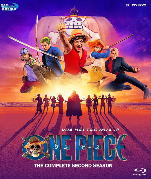 B6820.One Piece Season 2 (2026)  ĐẢO HẢI TẶC MÙA II  2D25G  (ATMOS 5.1 - AC3 640)  3DISC
